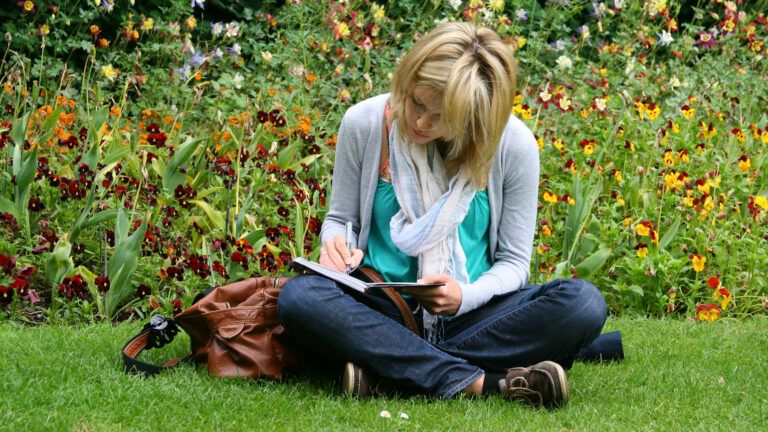 Get rid of stress by writing in a journal and have more peace