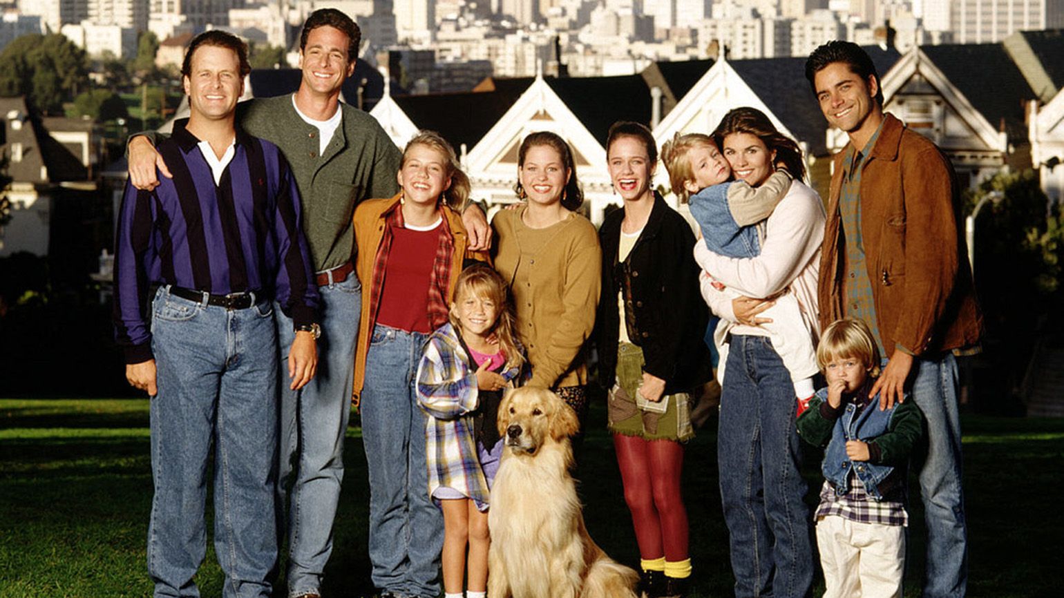 The cast of Full House