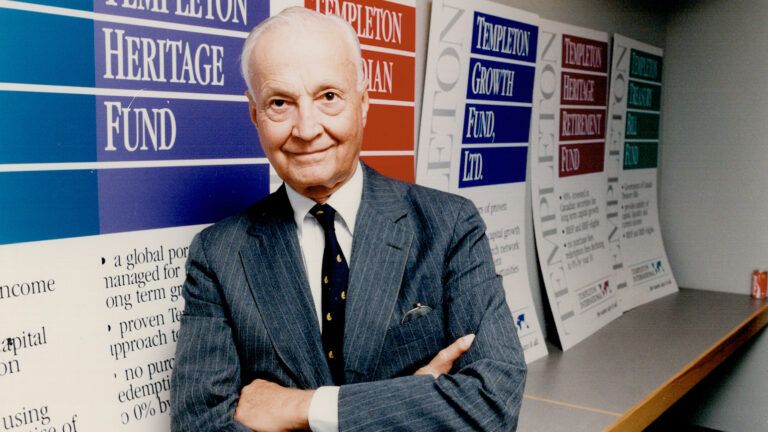 Investment expert John Templeton