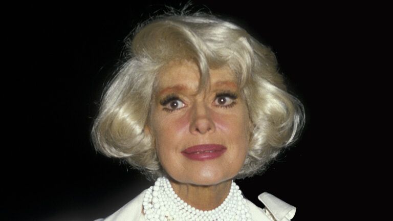 Actress Carol Channing