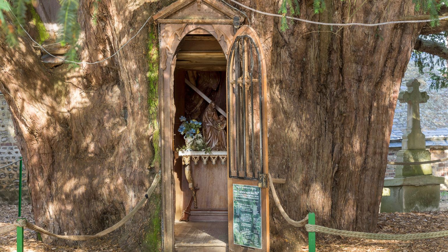 The Chapel of Saint Anne in La Haye-de-Routot, France