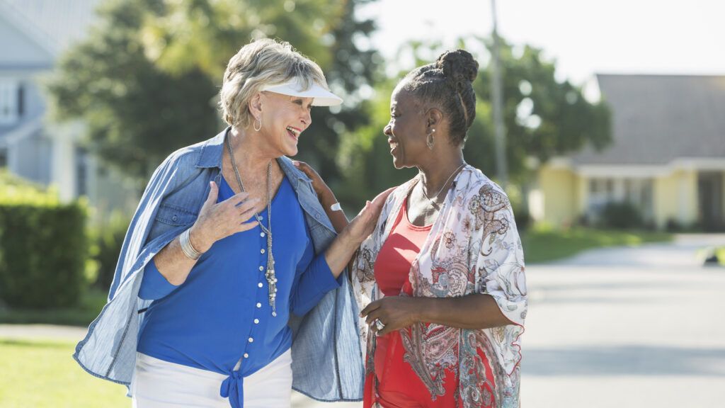 Neighbors combat loneliness