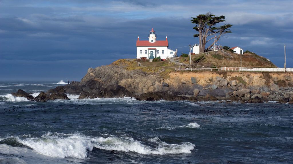 Battery Point Lighthouse in Crescent City, California