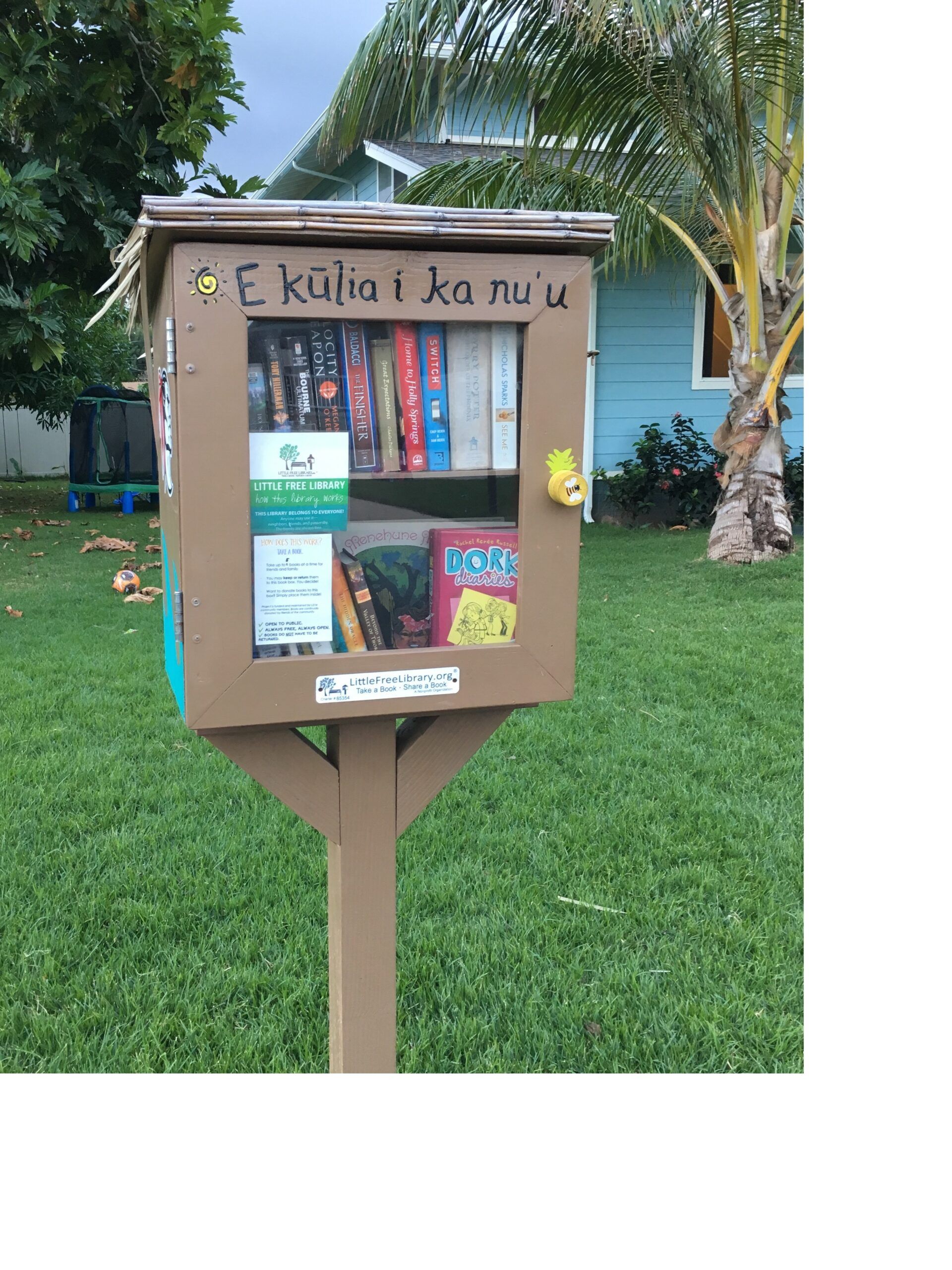 Little Free Library in Laie