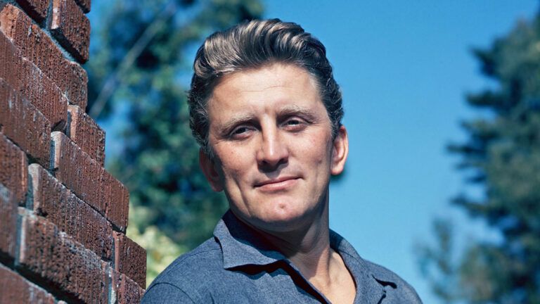 Actor Kirk Douglas