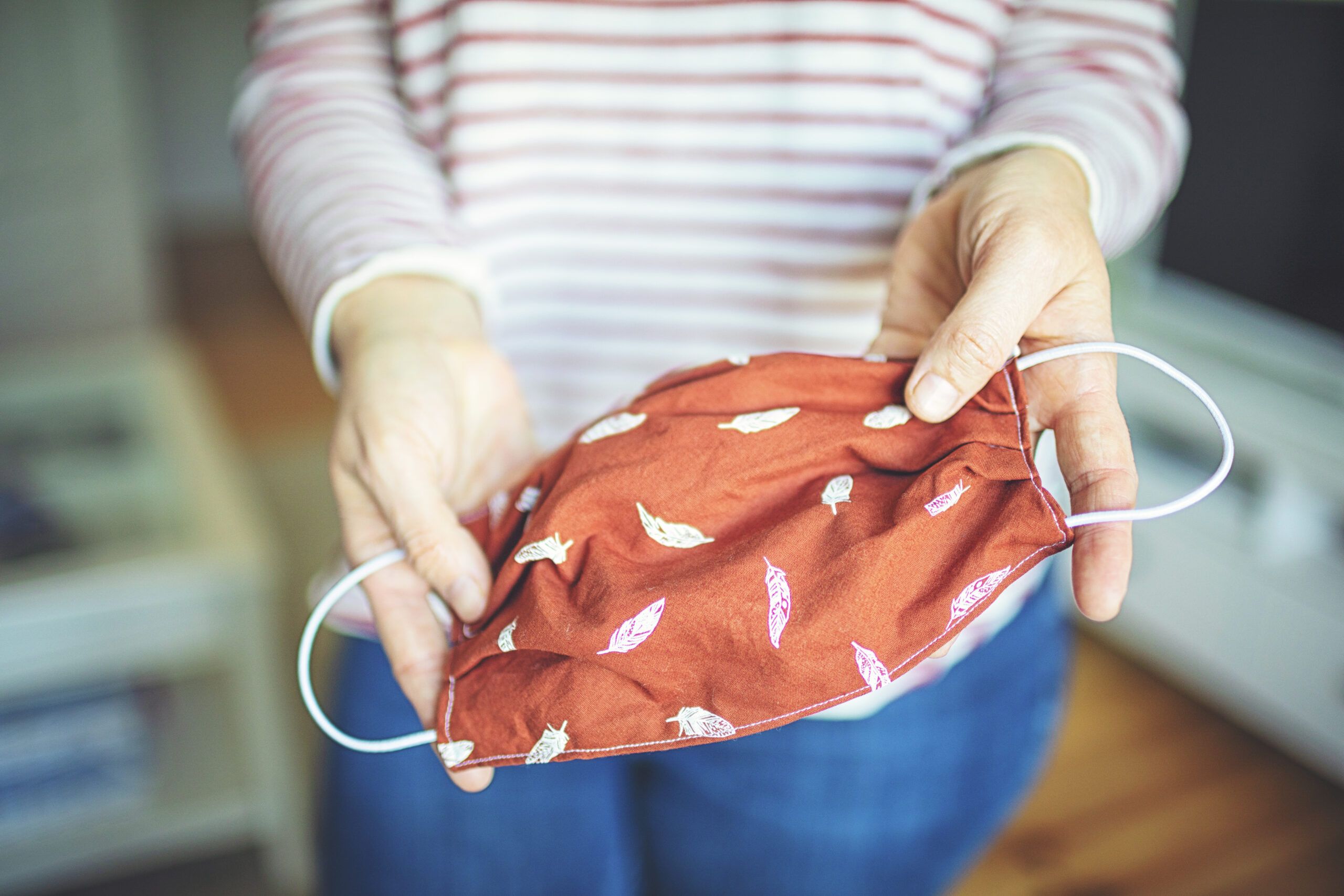 Sewing a face mask