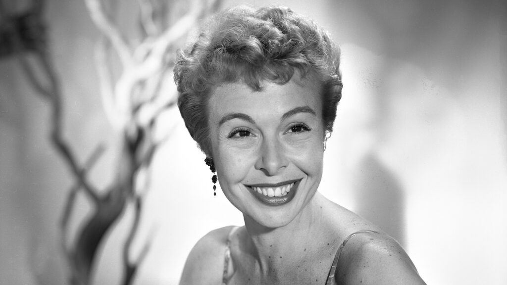 Actress/dancer Marge Champion