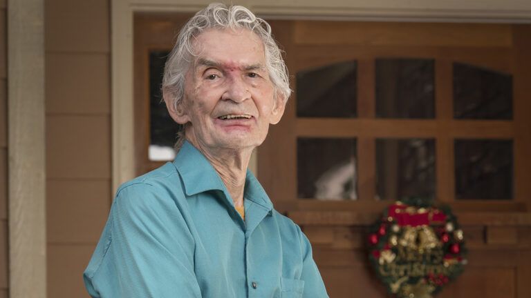 Cecil Murphey at his home in Tucker, Georgia; photo by Michael A Schwarz