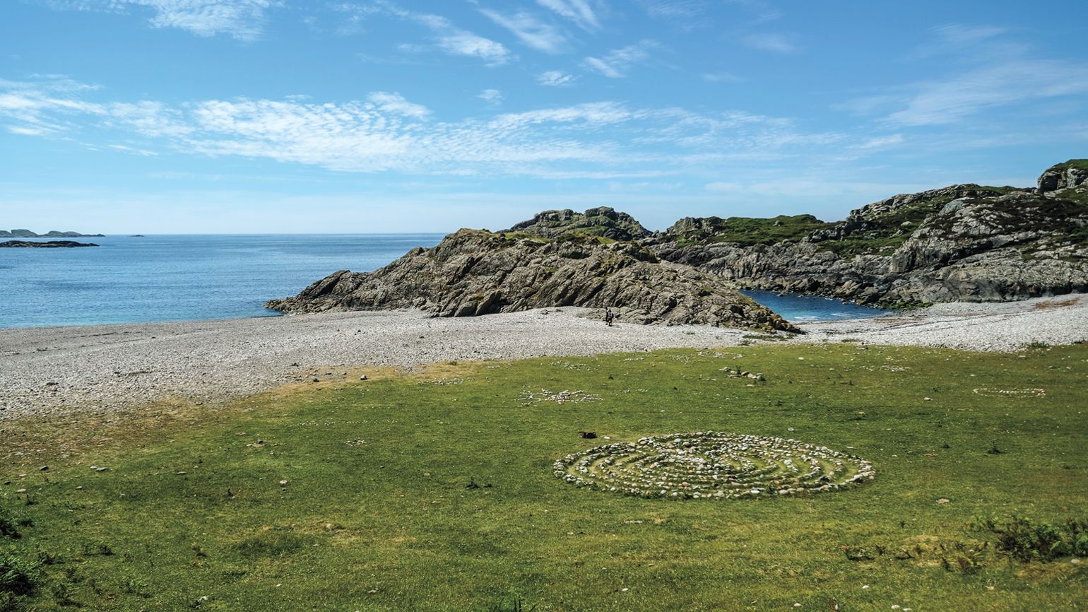 Isle of Iona Labyrinth; Photo credit: Yuriko Nakao/Getty Images