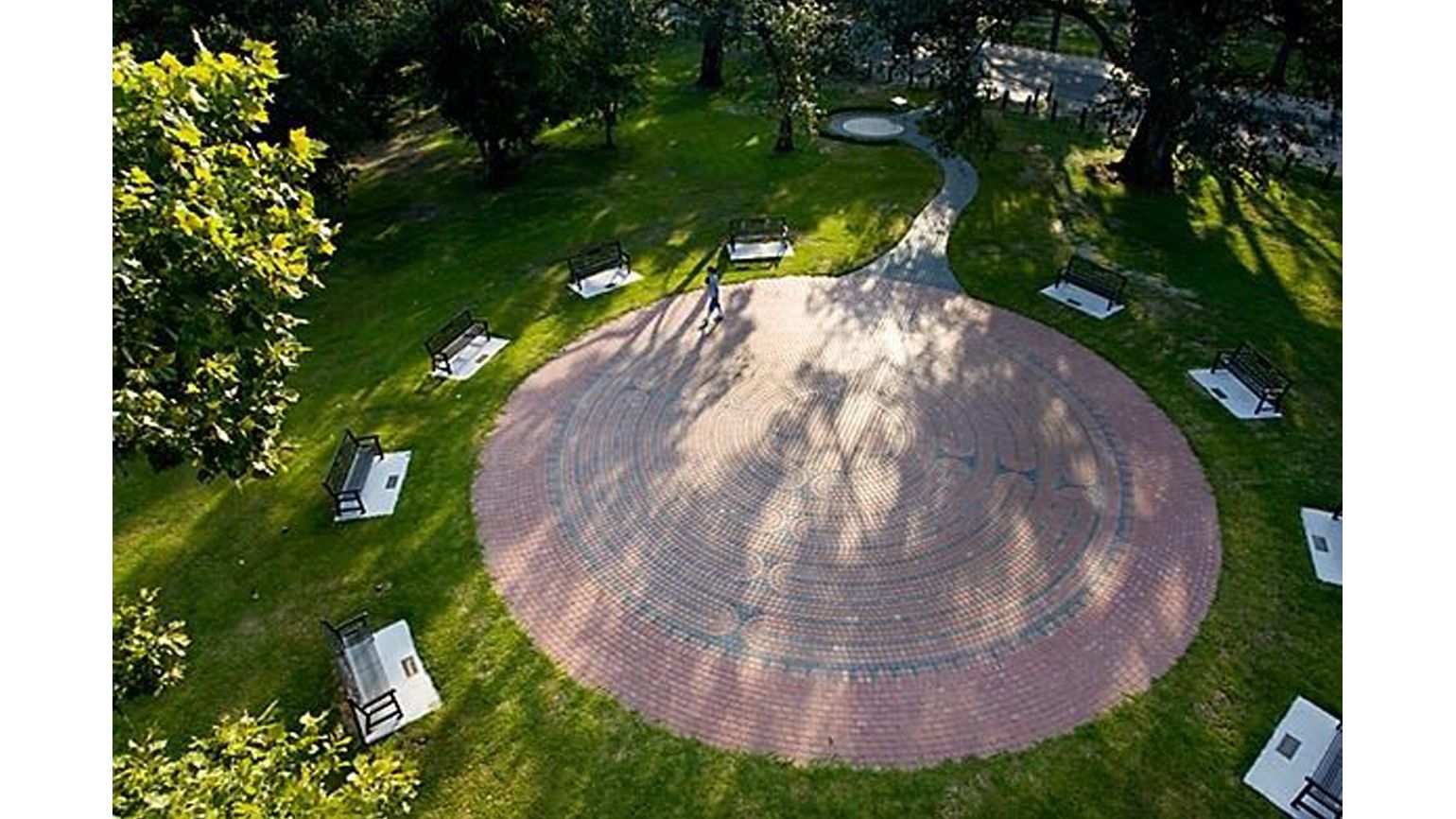 Audobon Park Labyrinth; Photo credit: George Long