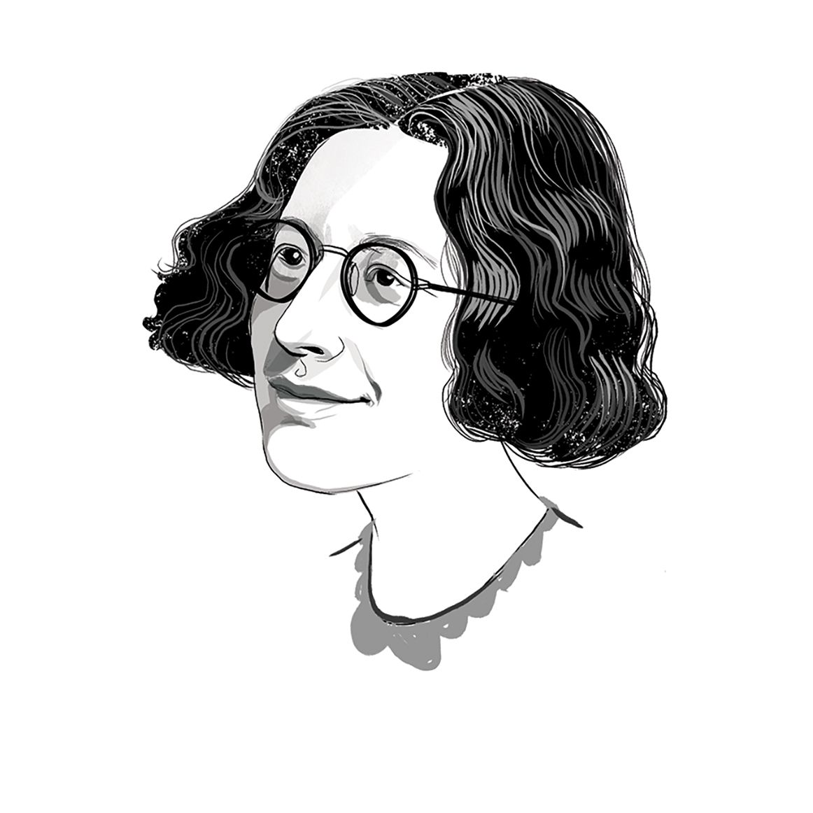 Simone Weil; ILLUSTRATION BY JOHN JAY CABUAY