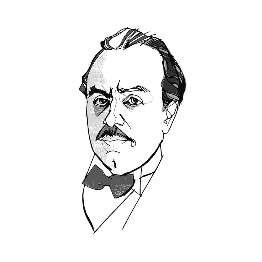 Kahlil Gibran; ILLUSTRATION BY JOHN JAY CABUAY