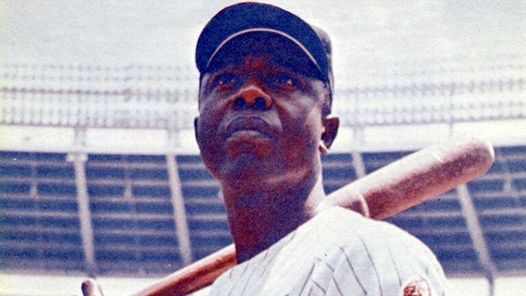 Baseball Hall of Famer Hank Aaron