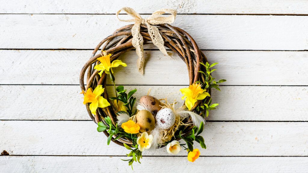 Spring wreath