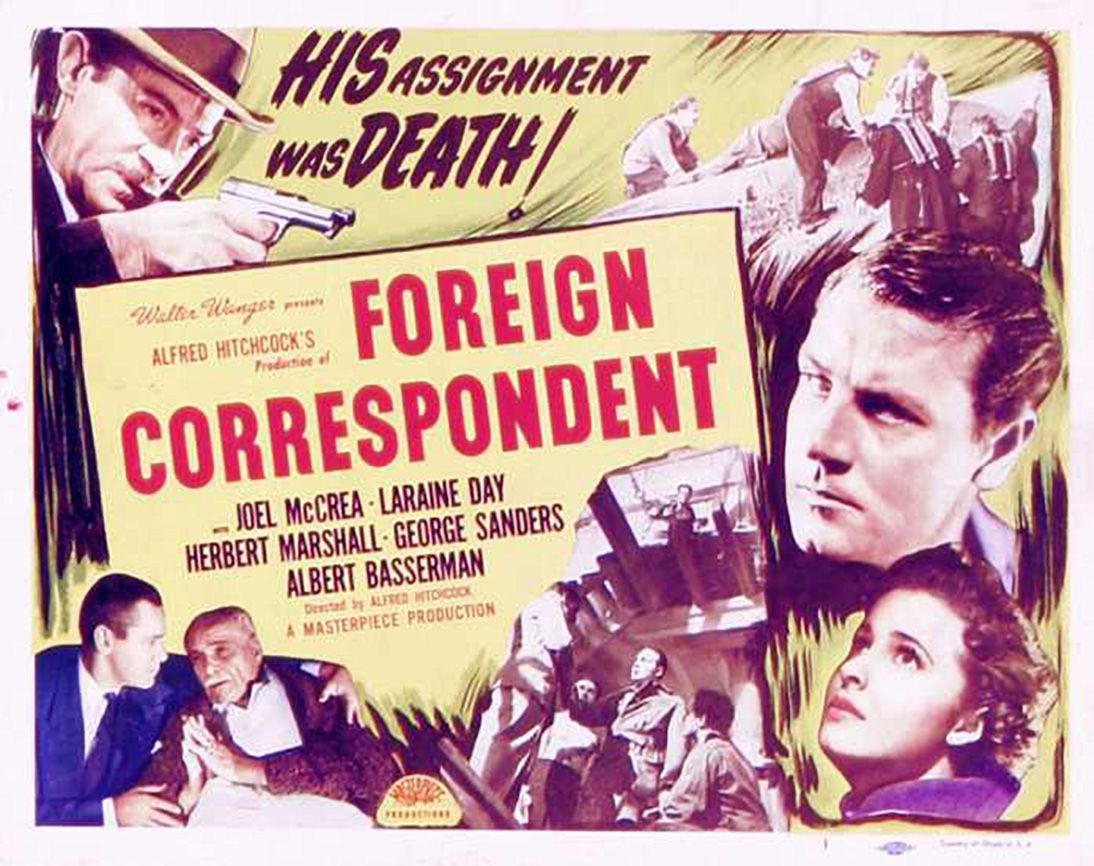 Foreign Correspondent poster