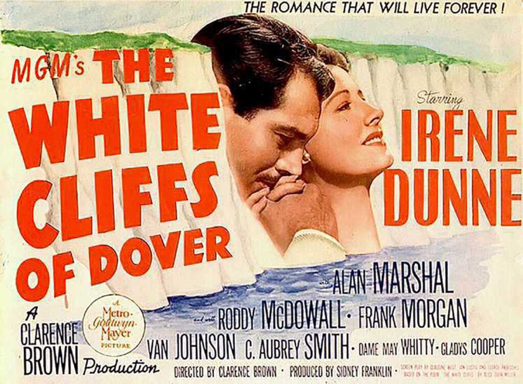 The White Cliffs of Dover poster