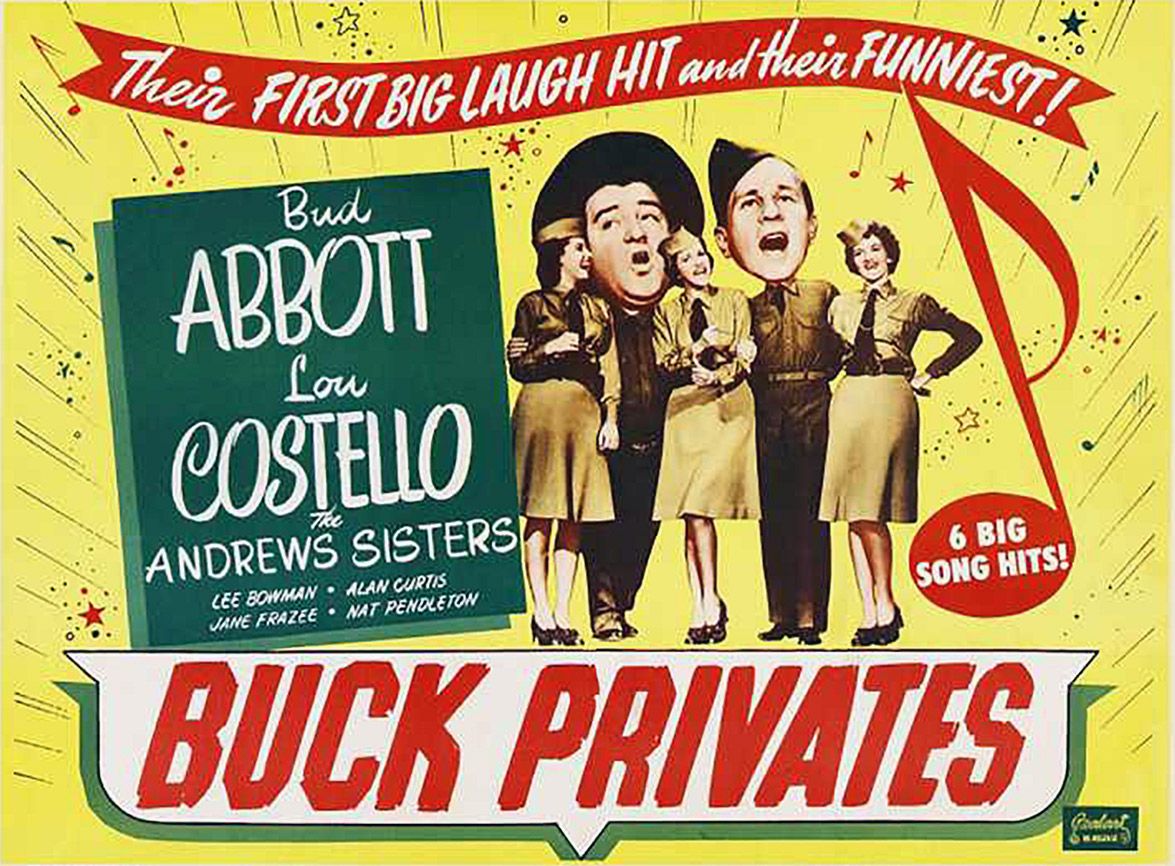 Buck Privates poster