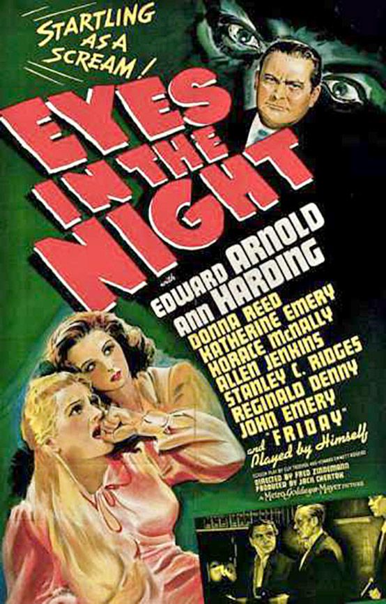 Eyes in the Night poster