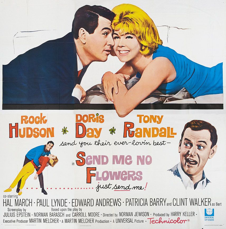 Send Me No Flowers poster