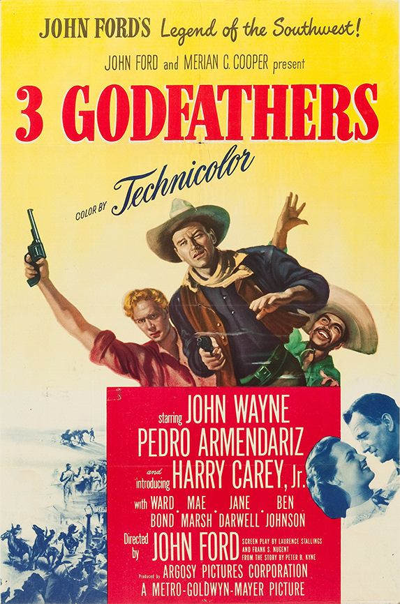 3 Godfathers poster