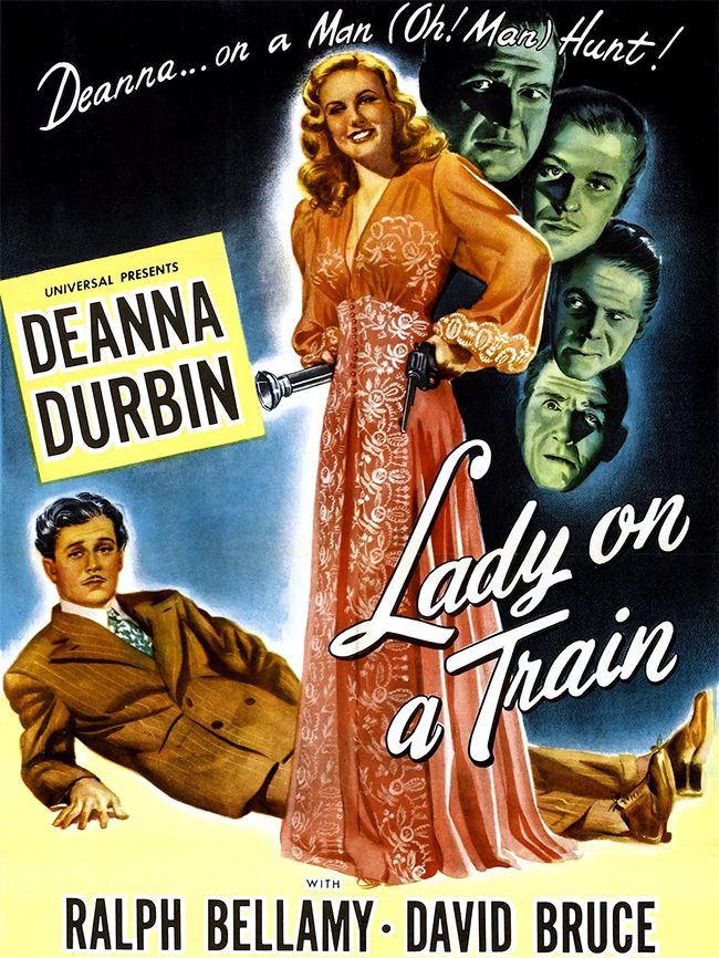 Lady on a Train poster