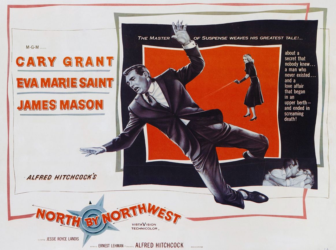 North by Northwest poster