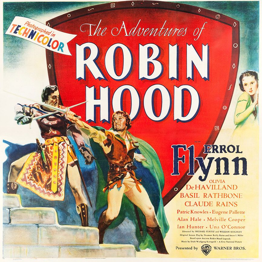 The Adventures of Robin Hood poster