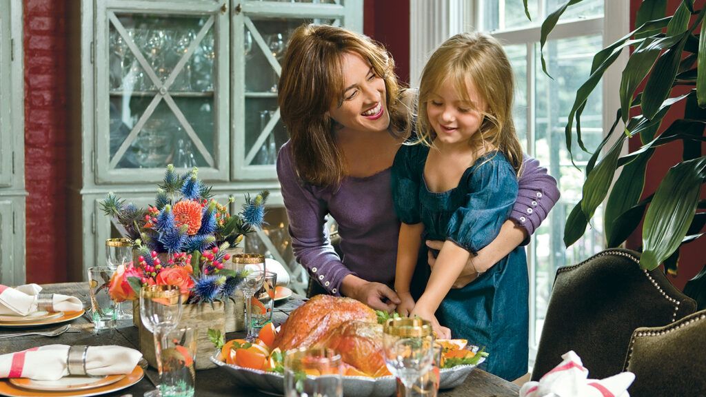 Katie Brown with her daughter