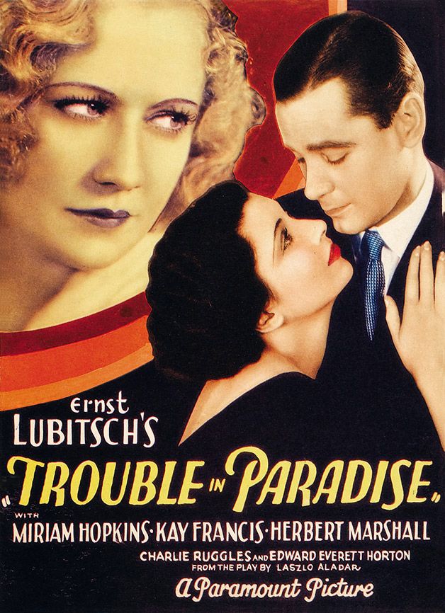 Trouble in Paradise poster