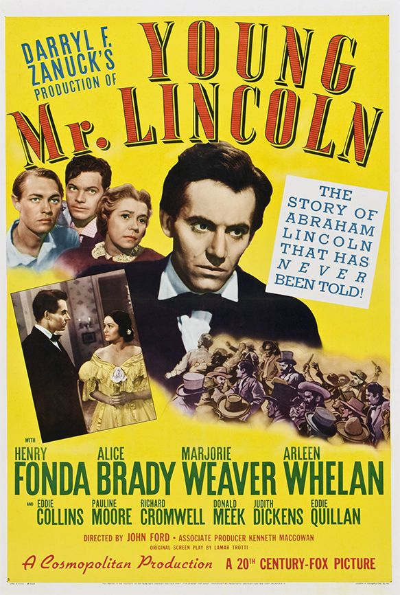 Young Mr. Lincoln poster