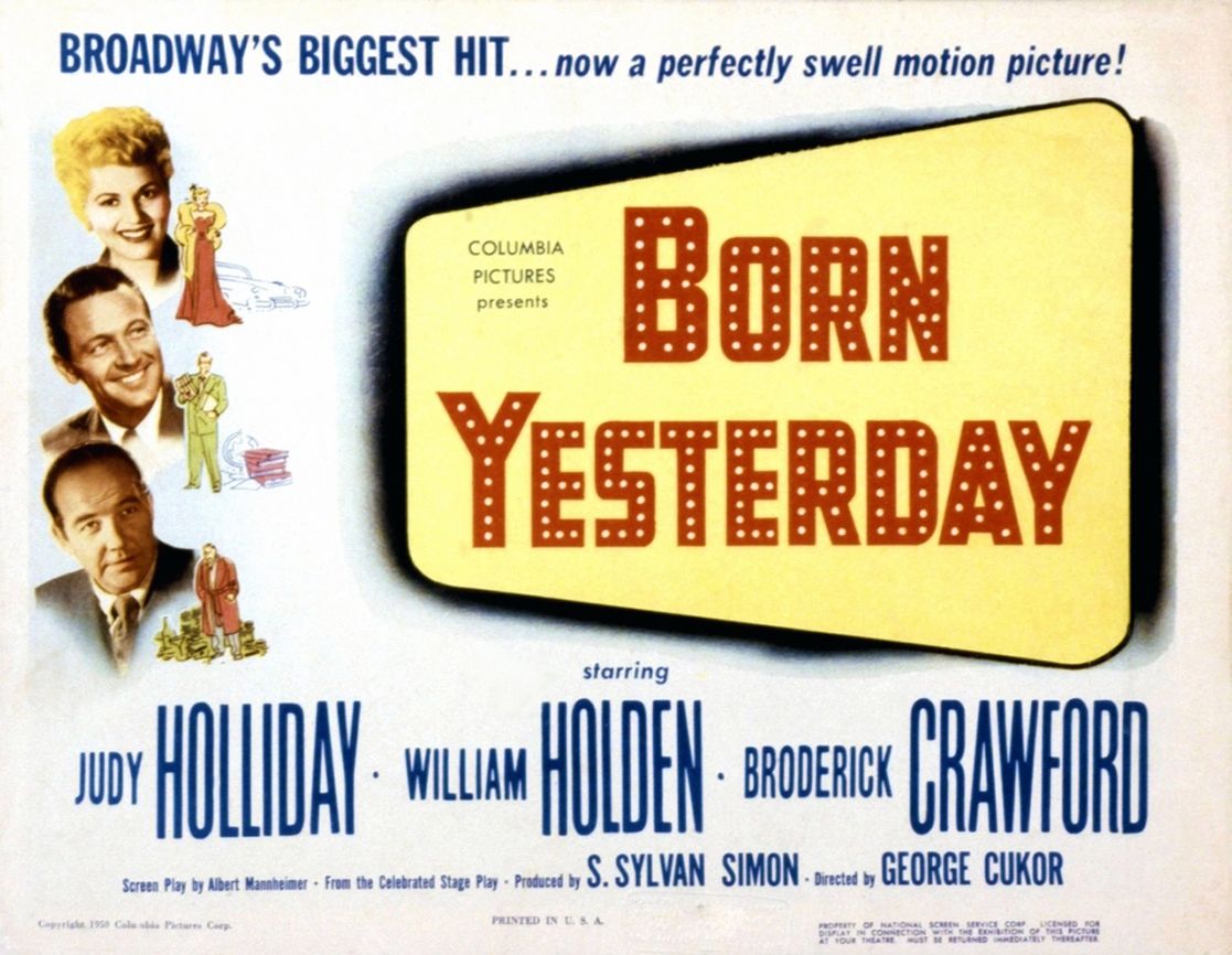 Born Yesterday poster