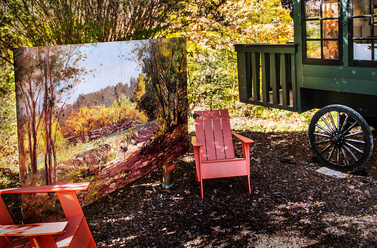 Home of Artist T.C. Steele; photo by Scott Goldsmith