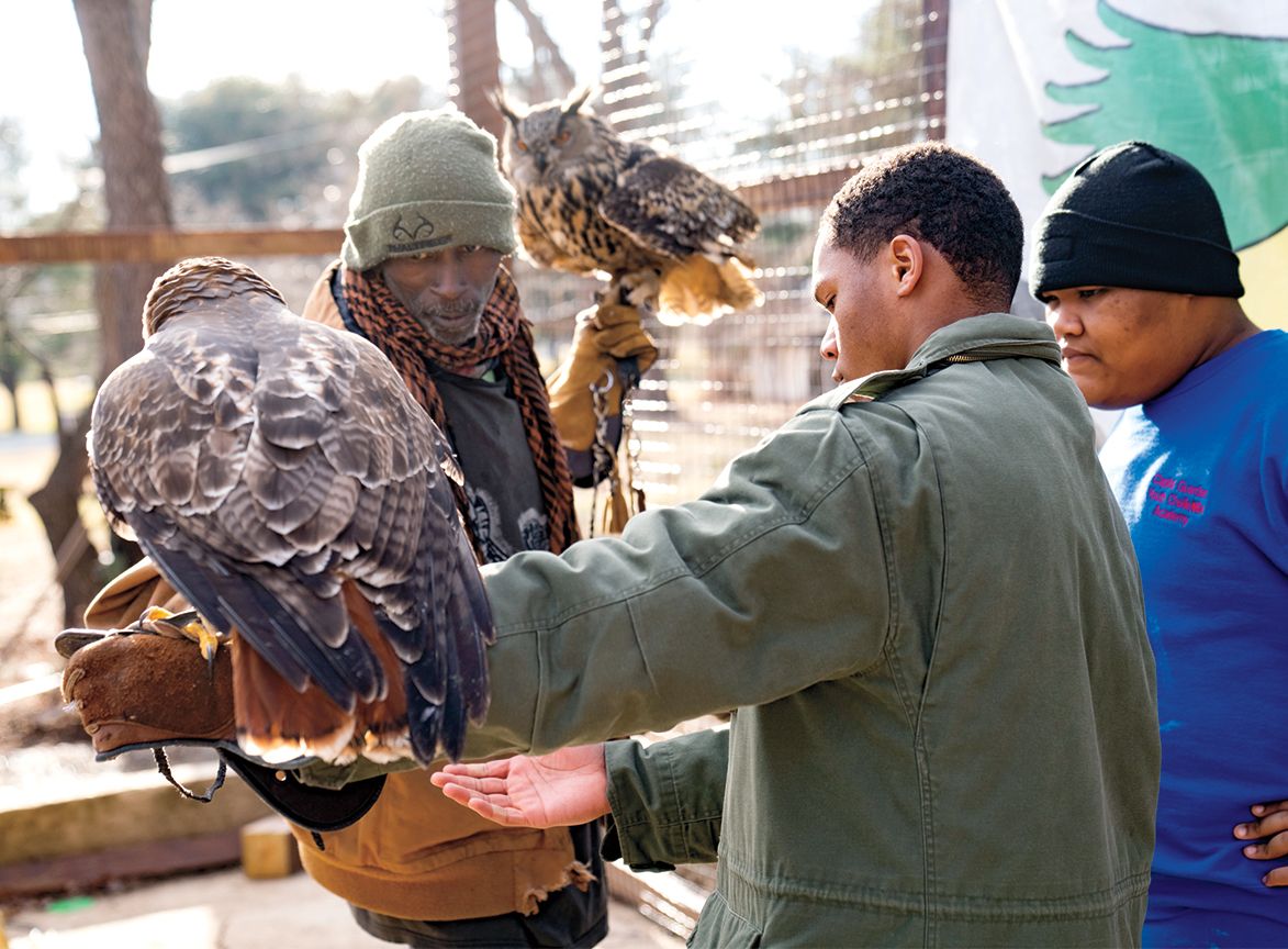 Rodney works with at-risk youth; photo by James Kegley