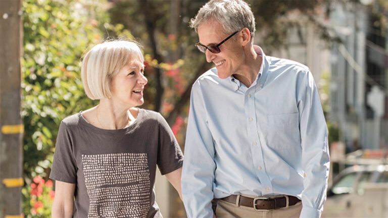 Rick and his wife, Carol; Photo by Martin Klimek