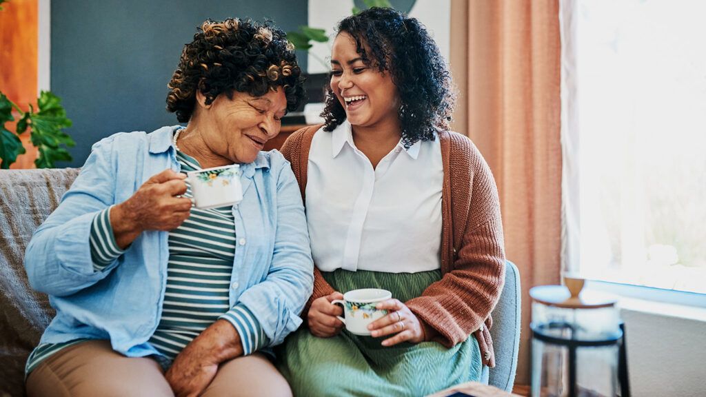 Mother and daughter spending time together during Lent; Getty Images